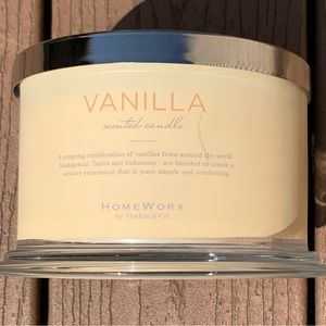 🆕 HARRY SLATKIN HOMEWORX VANILLA SINGLE NOTE 4 WICK, 18oz CANDLE